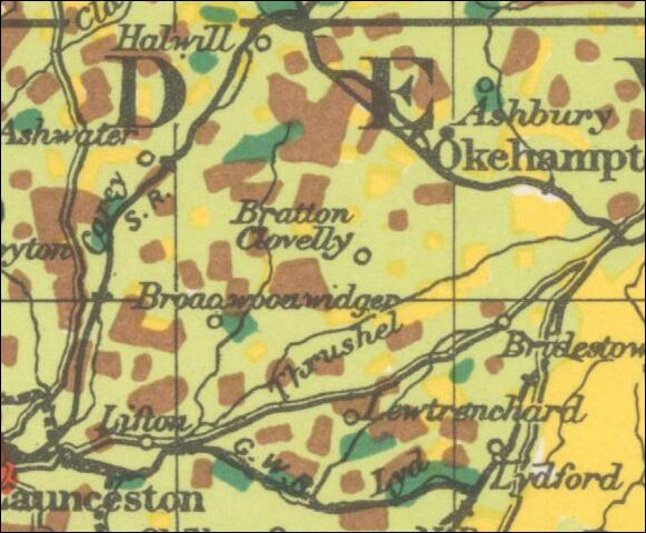 1944 Ordnance Survey Land Use Map